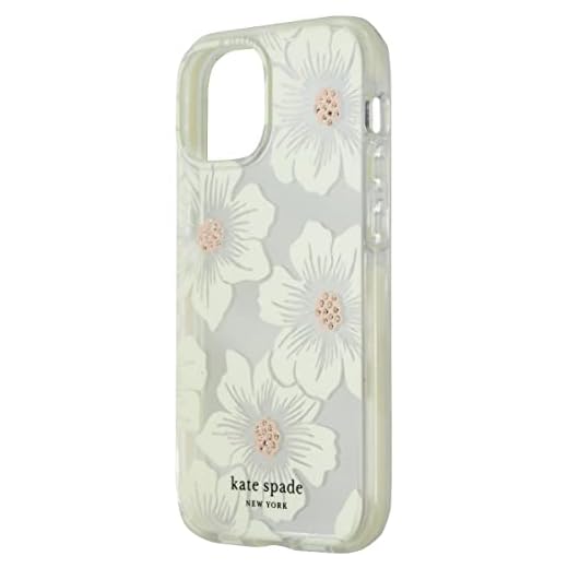 Kate Spade Defensive Hardshell Series Case for Apple iPhone 13 Mini - Hollyhock
