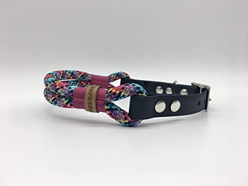 Stevertau'Oh Girl' verstellbares Halsband mit Biothane Adapter