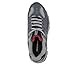 Skechers Men's Afterburn M. Fit Fashion Sneakers – Leather Upper, Memory Foam Insole, Rubber Outsole, 11 X-Wide