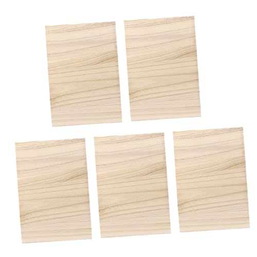 KICHOUSE 5Pcs Portable Taekwondo Breaking Board Wood Punching Board for Martial Arts Training for Karate Boxing Practice Durable Lightweight Design