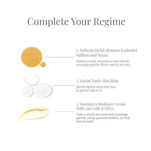 Forest Essentials Travel Size Soundarya Radiance Cream With 24K Gold SPF25 - Image 6