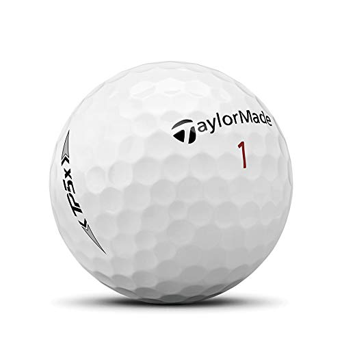 Taylor Made[テーラーメイド] TP5x[ティーピーファイブエックス] ゴルフボール 5ピース 2021年モデル 1ダース[12球] ホワイト [並行輸入品] 2枚目
