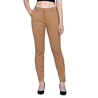 Plazma Jeans Women’s Stretchable Regular Fit High Waist Formal Trouser