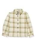 TOM TAILOR Jungen Oversized Hemdjacke mit Karomuster 1030606, Weiß, 140