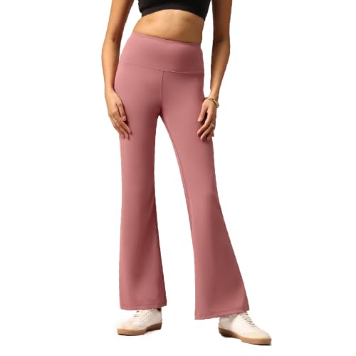 Image of BlissClub Ultimate Flare Pants Lite Regular for Women Upto 5'4 ft | High Waist Trousers and Formal Pants for Office wear | Comfortable fit