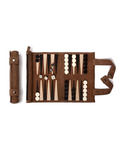 Sondergut Backgammon Brettspiel Mocca - Zum Rollen...