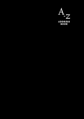 Address Book A4: A-Z Alphabet Index Telephone and Addresses Book With Tab | Phone, Contact, Email, etc.