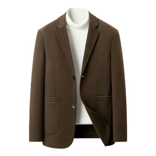 Blazer décontracté homme automne : veste chic d'âge moyen confortable