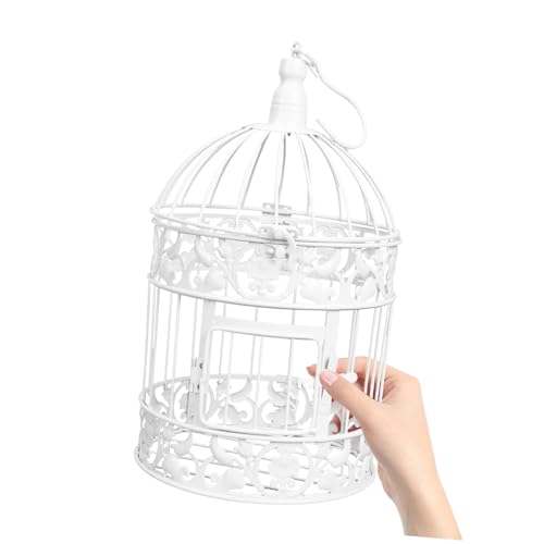 Cage à oiseaux blanche décorative : l'atout charme de votre mariage