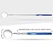 WORKPRO 2-in-1 Telescoping Inspection Mirror with Telescoping Magnetic Pick-Up Tool, Round Mirror, Extendable Mirror up to 30in; Non-Slip Handle; 360° Inspection Mirror Telescoping Swivel Head