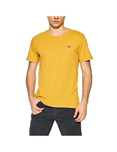 Levi's Ss Original Housemark Tee Camiseta, Cool Yellow, XS Hombre