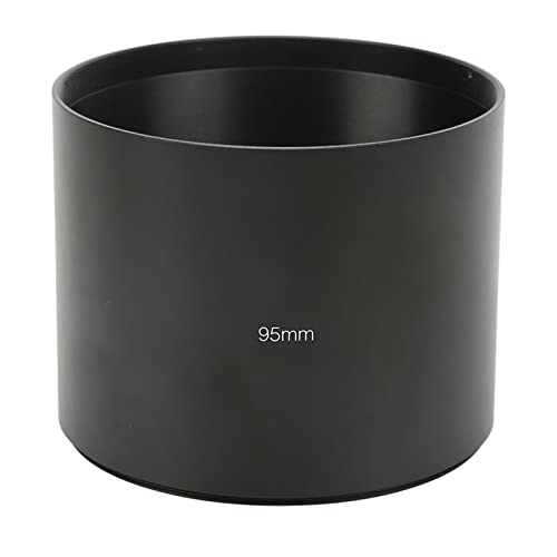 Parasol para Teleobjetivo de 95 Mm, Parasol de Aleación de Aluminio Que Evita Destellos y Luz Parásita con un Diámetro Interior de 3,7 Pulgadas