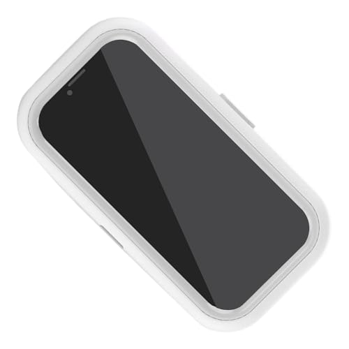 Showerproof Rotating Phone Storage Box Mount 4.7-6.8" Devices Anti Fall Suction Cup Bathroom Accessory Adjustable Angled Phone H