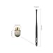 Elzo Stylus Pen Combo Universal Capacitive Touch Screen 2 Packs with 4 Replacement Fiber Fine Tips for Tablet iPad, iPhone, Samsung, Microsoft Surface Pro, HTC, Sony and More Android Phones