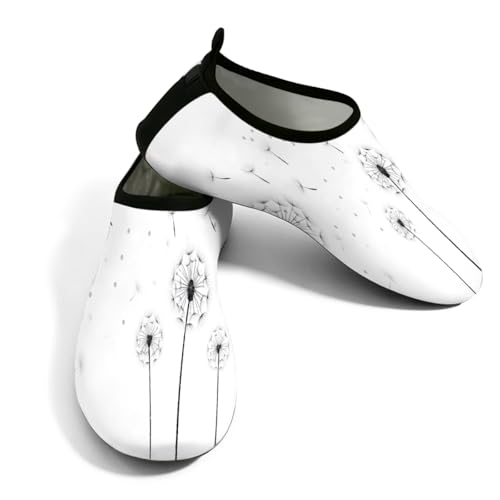 Zapatos deportivos acuáticos unisex con diseño abstracto de diente de león