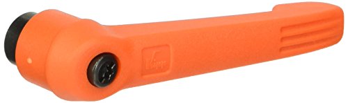 Image of Kipp 06600-2062 Plastic Adjustable Handle with M6 Internal Thread, inchNovo Grip inch Style, Steel Components, Metric, Size 2, Orange Color