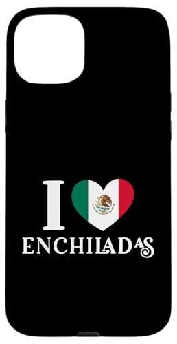 I Love Enchiladas ���L�V�J���n�[�g�t���b�O �H�i���D�� �X�}�z�P�[�X iPhone 15 Plus �p