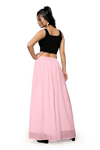 Image of Georgette Bonanza Soft Flared Palazzo (MID Waist)