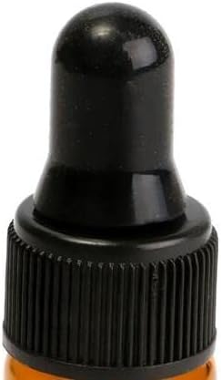 50pcs/lot 1ml 2ml 3ml 5ml Empty Dropper Bottle Portable Amber Glass Bottle Essential Oil Bottle with Glass Eye Dropper - (Specifications: 1ml/ Color: Black with Black/Material: Amber Bottles)