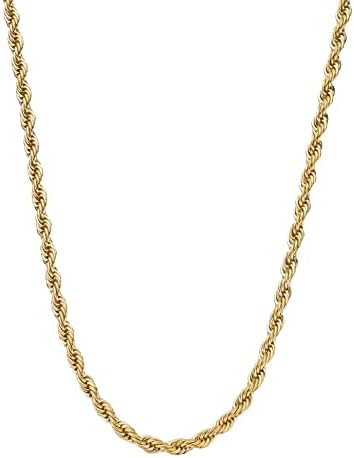 Sautoir Vintage Corde Torsadée Plaqué Or Argent - Occasion Chic