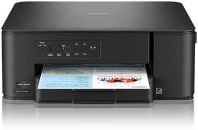 Brother Work Smart MFC-J1260W Imprimante, copieur et scanner sans fil à jet d'encre couleur tout-en-un avec cartouches de démarrage