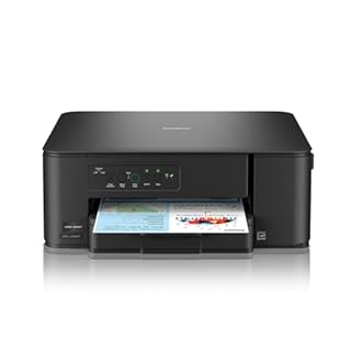 Brother Work Smart 1260 Wireless Colour Inkjet Printer, All-in-One Printer for Home Use, Copier and Scanner with Starter Cartridges (MFC-J1260W use LC501 Series Ink)