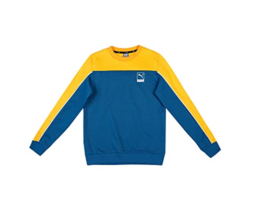 Image of PUMA Cotton Boy Crew Neck Sweatshirt