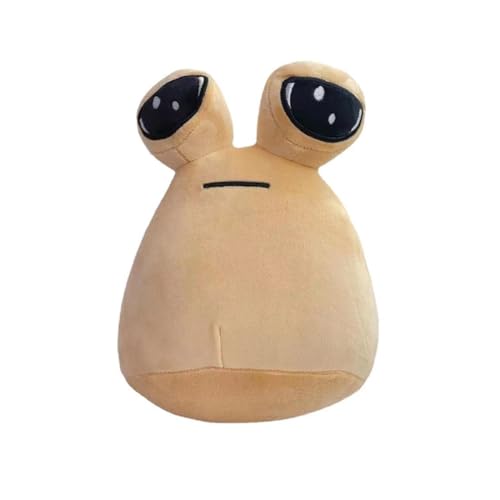 Pou Plüsch, 22cm My Pet Alien Plüshies für Kinder - Cartoon Anime Stofftier für Haus Schlafzimmer Dekoration, Geburtstag Weihnachten Geschenk für Jungen Mädchen Fans