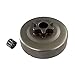 Produktbild HURI 3/8 6Z Kettenrad Kettenantrieb Kupplungstrommel + Nadellager passend für Motorsäge Stihl MS171 MS181 MS211 Sprocket Ritzel Glocke