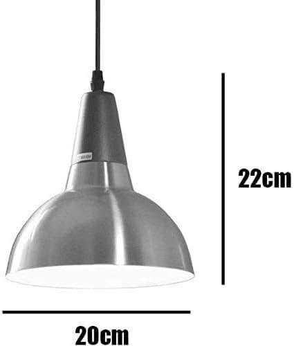 Lámpara de techo E27 con soporte ajustable estilo americano retro 6