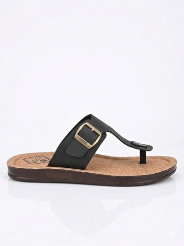 Image of Poddar Slippers, Sandals & Chappals for Men | Synthetic Leather Comfortable Footwear | Daily Use, Casual, Party, Stylish, Durable, Waterproof, Soft Sole, Anti-Slip (30052 Slipper)