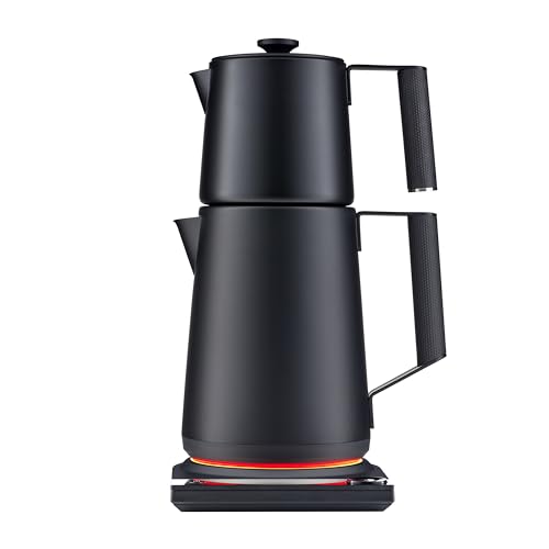 Saki Turkish Tea Maker Machine Pro, Electric Double-Pot