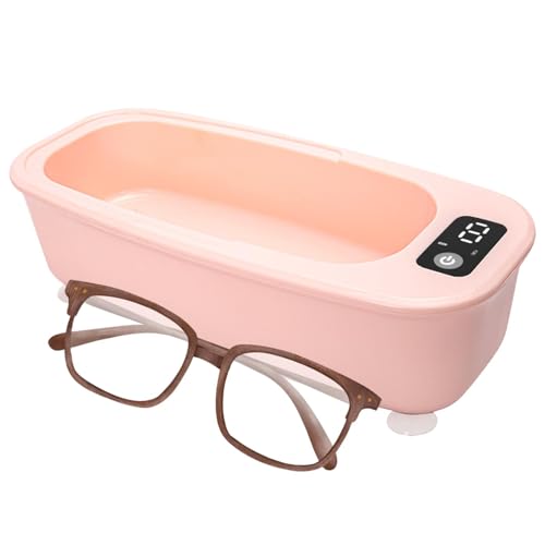 Limpiador ultrasónico de joyas, máquina de limpieza de gafas, máquina de limpieza ultrasónica, pequeño limpiador de joyas eléctrico, potente purificador ultrasónico, dispositivo de limpieza bi
