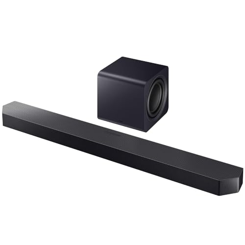 Speakers Samsung Q Series Soundbar HW-Q900H 7.1.2 Ch Subwoofer (2026) Bundle with SWA-9500S Wireless Rear Speaker Kit, Deco Gear 4K HDMI Cable and Tech Smart USA Premiere Movies Streaming Digital Download Official SmartThings Catalog Speakers Samsung Q Series Soundbar HW-Q900H 7.1.2 Ch Subwoofer (2026) Bundle with SWA-9500S Wireless Rear Speaker Kit, Deco Gear 4K HDMI Cable and Tech Smart USA Premiere Movies Streaming Digital Download Official SmartThings Catalog