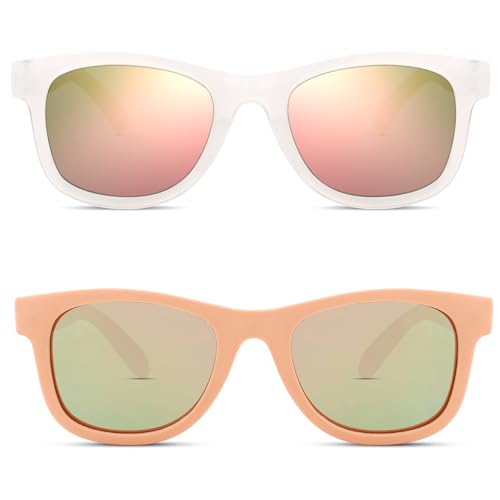 Hycredi Flexible Bendable Baby Polarized Sunglasses with Strap for Newborn Infant Boys Girls Age 0-18 Months4