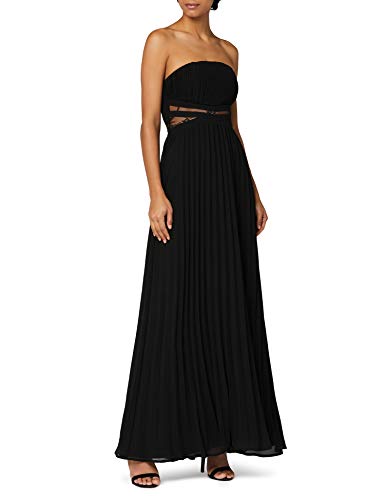 Amazon Brand - TRUTH & FABLE Women's Party Dress, Black, 14, Label:L Amazon Brand - TRUTH & FABLE Women's Party Dress, Black, 14, Label:L