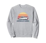 Il design vintage American Samoa Boat presenta un look retrò indossato e invecchiato anni '70. Un regalo perfetto per chi ama la barca o gli amanti della spiaggia che amano il fascino delle Samoa americane e stare in acqua.