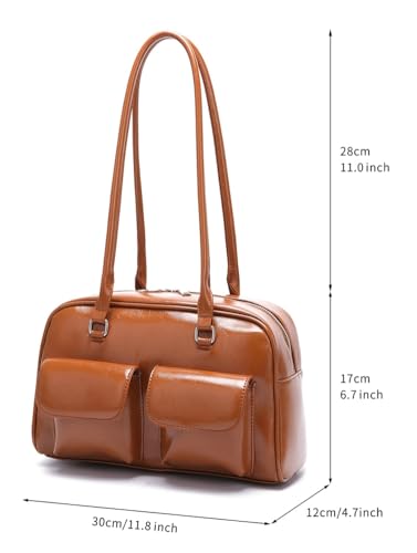 Shoulder bag for Women Retro Handbag Top Handle Waterproof for Travel3