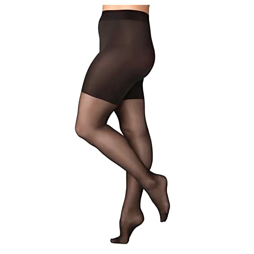 FALKE Damen Beauty Plus 20 DEN W TI Strumpfhosen, Schwarz (Black 3009), A SHORT