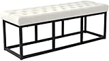 meuble tv noir mat ikea EXCELLENTE CAPACITÉ DE CHARGE: Avec une capacité de charge allant jusqu'à 200 kg, ce banc est idéal pour deux personnes et offre une stabilité fiable.