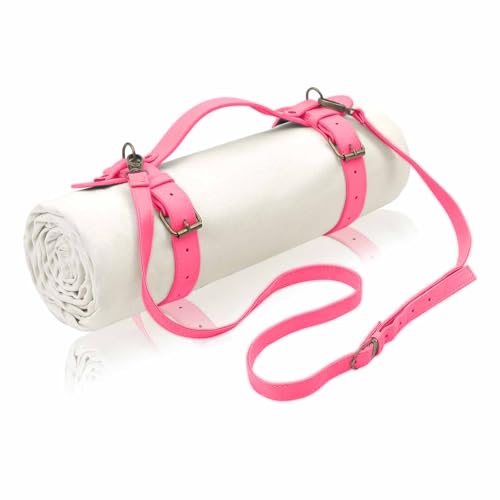 White Lightweight Water-Resistant Canvas Picnic Mat