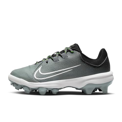 Nike Women's Hyperdiamond 4 Pro Molded Softball Cleats SZ 6 Black | White | Gray