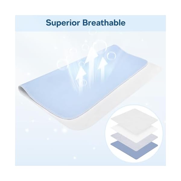 BHVESLL Washable Incontinence Bed Pad – Bild 7