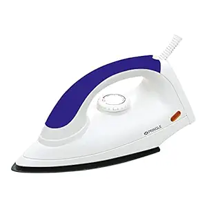 Pringle DI-1109 1000W Light Weight Dry Iron with Advance Soleplate and Anti-bacterial German Coating Technology- Blue