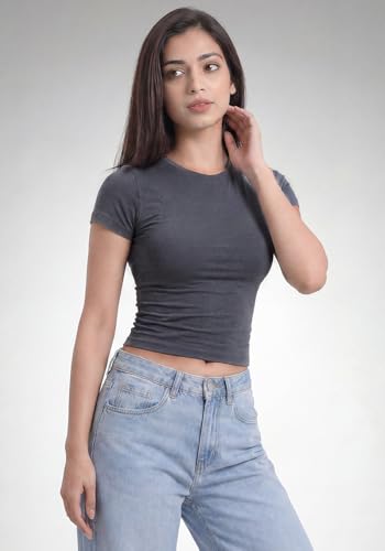 Image of Wear Your Opinion Women's Cuddle Baby Tee Fitted Top Summer Tshirt Short Sleeve 220 GSM Soft Fabric
