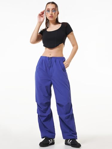 Image of Bewakoof Women's Loose Mid Rise Pants