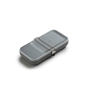 Orbitkey Nest | Portable and Customizable Desk Organizer Case with an In-Built Wireless Charger | Movable Dividers | Ash