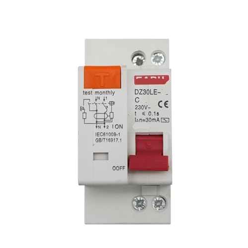 Disjoncteur différentiel DZ30LE 230V 1P+N 16A avec protection fuite