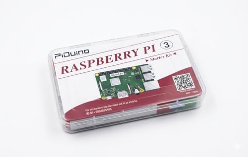 Image of Raspberry Pi 3 Model B+ Kit with Adapter, Case, LAN & HDMI Cable, HeatSink, SD Card - The Complete Kit