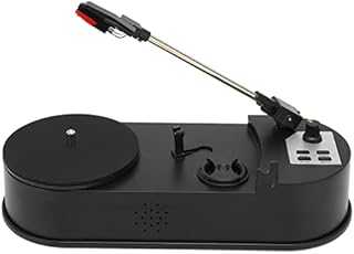 Record Player,Vinyl to MP3 Converter,USB 2.0 Vinyl Turntable Record Player Supports Memory Card for Music Lovers,Stand Alone Player for Outdoor Travel